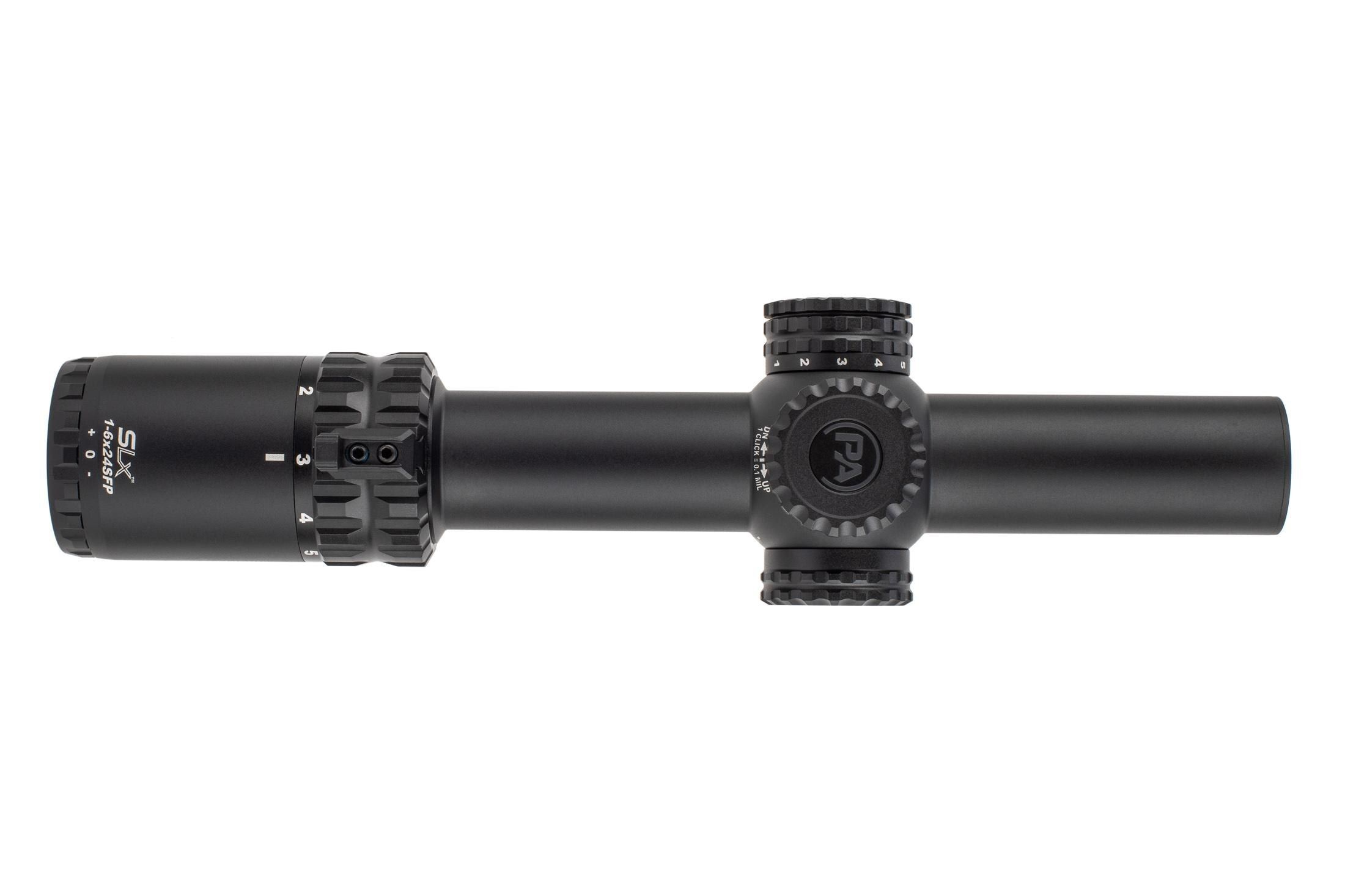 Primary Arms SLx 1-6x24 SFP Rifle Scope Gen IV - Illuminated ACSS Aurora  7.62x39/.300 BLK Yard Reticle